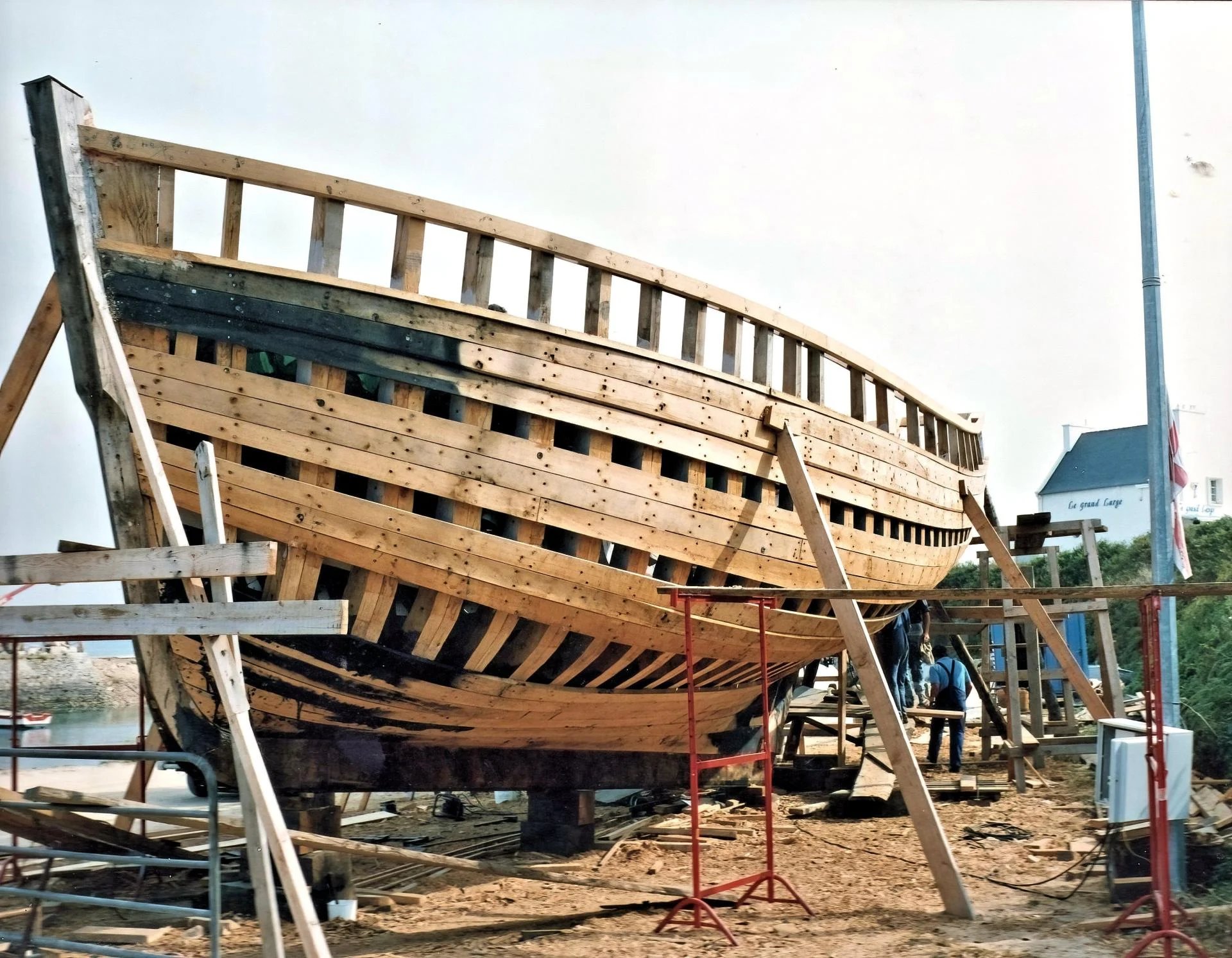 Construction du bateau cap sizun 90 91 32