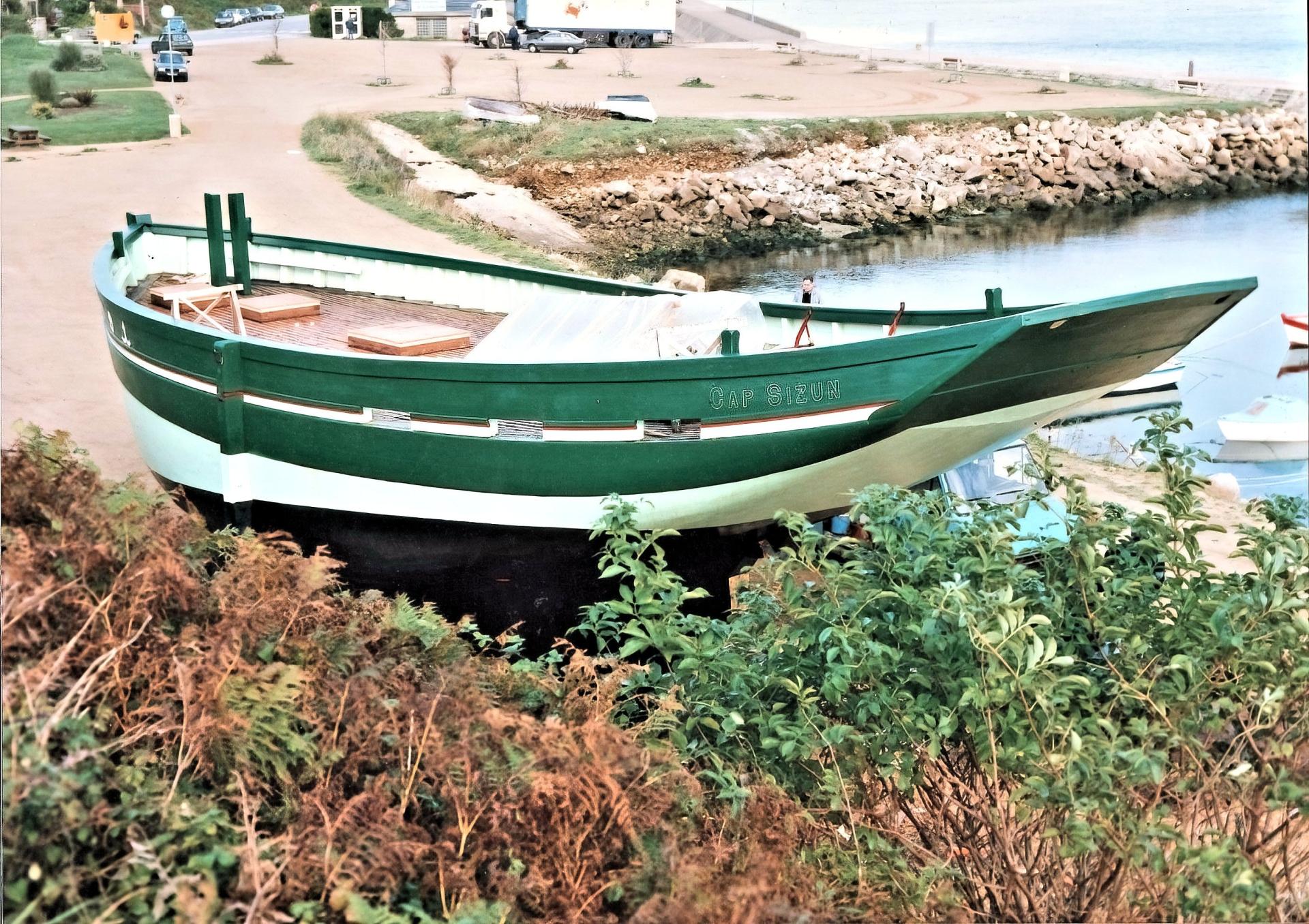 Construction du bateau cap sizun 90 91 36